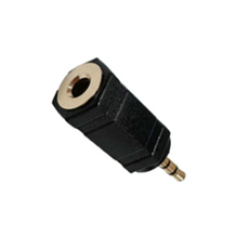 스테레오2.5 F to 3.5 M젠더 바꾸는거 커넥터 연결잭 연장, 젠더, 1개