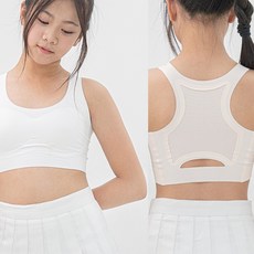 플랜메이 등이 시원한 주니어 스포츠 브라 3컬러 세트