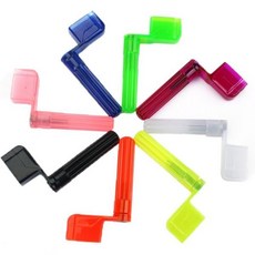 서브복스 8개 휴대용 플라스틱 기타줄 감기기 및 피크 풀러 내구성 있는 도구 어쿠스틱 일렉트릭 기타용 가벼운 디자인 무작위 색상, Medium, Assorted Color