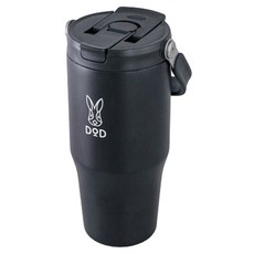 DOD(迪奧迪) The Mouserma 大容量直飲 2way 吸管馬克杯 MG1-159-BK, 1個, 1ml, BK