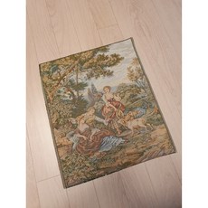 제우스갤러리 이태리 오리지널 연인 명화 타피스트리 패널 태피스트리 그림 직물 자수 유럽소품 엔틱 유럽앤틱 유럽빈티지소품