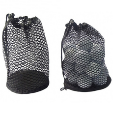 1+1큰나무 그물망 골프공주머니 볼파우치 S M 세트구성 L 단품, 1개, M+M블랙