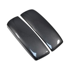 BMW 호환 X5 E70 (2007-2013) / X6 E71 (2008 2009 2011-2014) 용 센터 암레스트 콘솔 박스 트림 커버 카본, 01 빠른