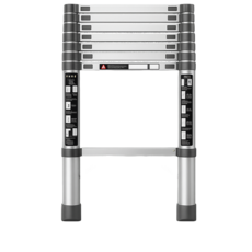 FFKP 스테인리스 스툴 접이식 사다리 가정용 다기능 알루미늄 일자형, 1개