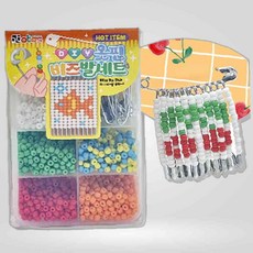 LETEO-쥬크박스 DIY옷핀비즈발세트 비즈발키트 비즈발만들기 비즈발재료