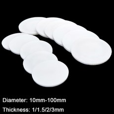 단단한 시트 원형 고온 12 70 15 직경 80 30 20 40 60 18 10 두꺼운 50 패드 100mm 90 개스킷 25, 1.5mm, 15mm