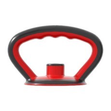 Kettlebell 무게 액세서리 주전자 벨 그립 운동 다기능 팔 강도 그립 핸들 경쟁 여행을위한 피트니스, 스타일 A 핸들, PP TPR, 검은색, 1개