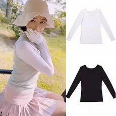 Golf Wind 高爾夫女裝冰絲防晒長袖上衣 戶外運動速乾高彈透氣薄款打底衫