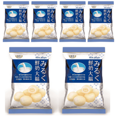 皇族 鮮奶日式麻糬大福，Q彈口感，獨立包裝，精緻禮盒，送禮自用首選, 120g, 6套