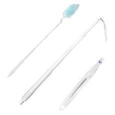 KeFanta Swiffer 먼지떨이 리필과 호환되는 튼튼한 핸들 교체품 확장 가능한 길이 조절 가능 1개 193330