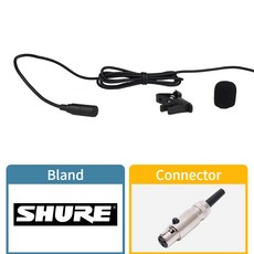 벨렌 BELEN ME2 무선마이크 벨트팩송신기용 핀마이크, 슈어 SHURE