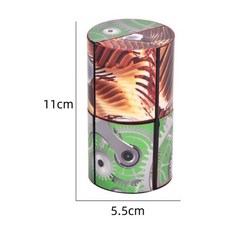 立體百變無限魔方 幾何3D立體兒童益智異形魔方 多種變換外觀 紓壓玩具 魔術方塊, 1個, 無限機械【無磁力】