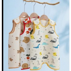 다이아패턴 누빔 아동 롱 여아 수면조끼 누빔 롱 다이아패턴 용품 수면