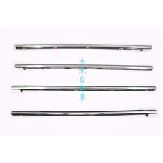 大禾自動車 副廠 鍍珞 外水切 適用 HONDA 雅哥9代 ACCORD 9代, 1個, 左前