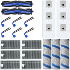 에코백스 X11 프로 옴니 소모품 세제 먼지봉투 물걸레 필터 브러쉬 1년세트 호환, 1개, 6개월세트(직배수형)