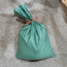 자루모래 모래담은 마대 주머니 5kg 8kg 몽돌마켓 모래 포대 캠핑용 고정용 제설용 장마대비 침수대비 제방, 1개