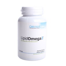 OAKMONT LABS Omega 3魚油軟膠囊, 1罐, 60顆, 1罐