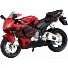 11463700 다이캐스트 모형 수집품 모델 바이크 컬렉터 합금제 레이싱 자동차 컬렉션 기프트 1 18에 적합한 혼다 CBR600RR 시뮬레이션 금속 컴퓨터 데스크톱 오너먼트, 레드/XL