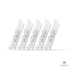 GOODFORIT 德國MY-BLADES Platinum白金彈性單面安全刀片(10入/組) 美工刀片 安全刀片, 1個