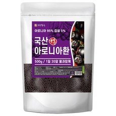 건강중심 국산 아로니아 환 95% 고함량, 1개, 500g