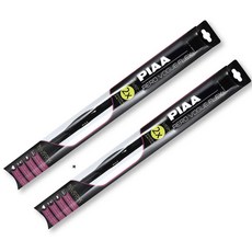 PIAA AERO VOGUE FLEX 輕量化三節式矽膠雨刷 勾式接頭, 21"(525mm)紫色-單支入, 21