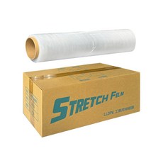 【京閣織化】PE伸縮膜50cm*250m 棧板膜 膠膜 短膜 1箱4支 宅配, 1個, 膜 1箱4支 宅配
