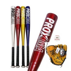 프록시마 키즈 야구세트 글러브(소)+배트(소)+안전야구공, 1개