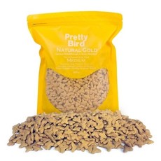 프리티버드 네츄럴골드 조류사료 미디움, 500g, 1개