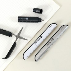 옴니버스 멀티 가위 펜 3000 (랜덤) 볼펜 칼 10cm자