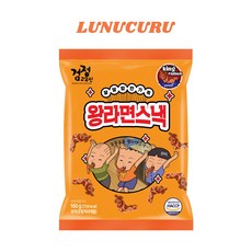 효성 검정고무신 왕라면 스낵 추억의 옛날과자, 1개, 160g