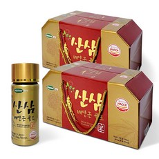 산삼배양근골드 선물세트 홍삼 산삼, 100ml, 20개