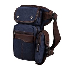 남성용 여성용 드롭 레그 백 #07카키 140790, 7.0"x3.1"x11.8", Navy