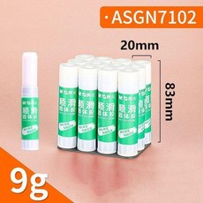 無品牌 固體膠棒 高粘度 辦公手工適用, 1個, 辦公常用款 9g 順滑,1支裝 手工/辦公通用固體膠