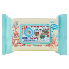 臭味滾 ODOUT 狗狗專用除臭/抑菌濕紙巾, 50張, 1包