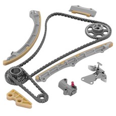 BDFHYK 1.6L L4 엔진용 텐셔너가 있는 엔진 타이밍 체인 키트 현대 액센트 엘란트라 GT 코나 소나타 투손 벨로스터와 호환 기아 포르테 쿠프 옵티마 포르테5 리오, 2.0L L4-11PCS