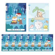 모닝글로리 초등 1~2 그림 일기장 A 2면 1일, 5개, 랜덤발송