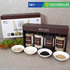 [미식한가] 안동와룡농협 친정나들이 실속형 잡곡세트 4종 (1호) 추석선물세트, 1개