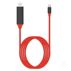 4K C타입 스마트폰 HDMI TV연결 케이블 2m 맥북 노트북 화면 영상