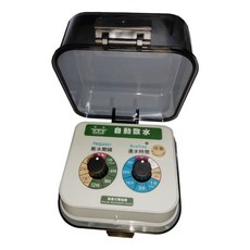 育材【開心田園樂】1英吋電磁閥自動澆水定時器, 1個, 1英吋電磁閥機種 電池式, 黑+灰