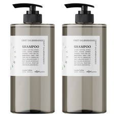 1+1 살림백서 오브제 퍼퓸 샴푸 1L 라벤더향 약산성 향기좋은 정수리냄새 청소년 사춘기, 2개