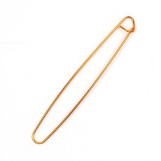 알루미늄 대형핀 2개입 옷핀 알루미늄핀 F, 60mm, 2개