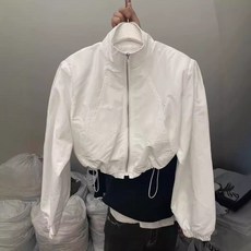 韓版立領短款防曬衣夾克外套女夏季