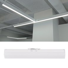더쎈LED Ver-2 티로드 T7 300mm 15W 화이트 티라인 레일 조명 라인조명 플리커프리, 5개, 전구색