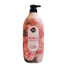 샤워메이트 블루밍 바디워시 로즈 앤 체리블러썸, 900g, 4개