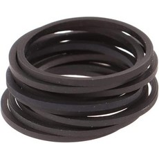 Dwuww Xbox 360용 블랙 디스크 드라이브 고무 벨트 교체품 10개 락 텀블러 가습기 화학 물질 가습기 부품 및 액세서리용 교체 벨트 키트