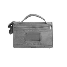 易清洗方便攜帶換尿布墊，柔軟可脫卸隔尿墊，多功能便攜式嬰兒尿布更換墊, 灰色, 1個