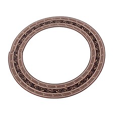 STK 클래식 Rosette 사운드 홀 인레이 스티커 자체 접착제 기타 88mm, 활기 없는, 우드 + 우드, 1개