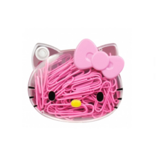 키티 짱구 사무용 클립 사무용품 캐릭터 케이스 클립 90개입, 키티케이스+클립90개입, 1개