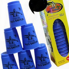 스포츠 컵스택스 12p 스피드 게임용 균형감각 향상 경기용 놀이, 주황, 1개