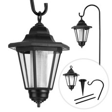 ZIO-BIZ 고휘도 LED 태양광정원등 고리등 감성조명 / LED 태양광 태양열 정원등 조명 가로등 잔디등 센서등 전등 조명등 야외조명 야외전등 테라스등 외등